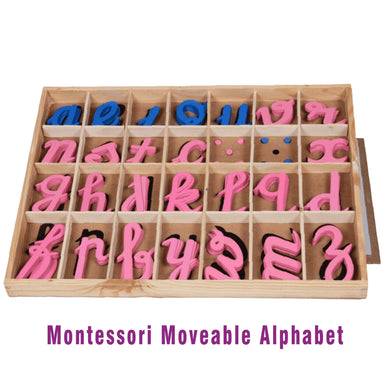 Montessori Moveable Alphabet - Brilla: One-Stop Solution for Preschool Resources