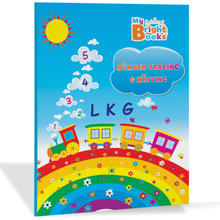 Load image into Gallery viewer, LKG - Bright Book of Number Tracing (Activity Book)
