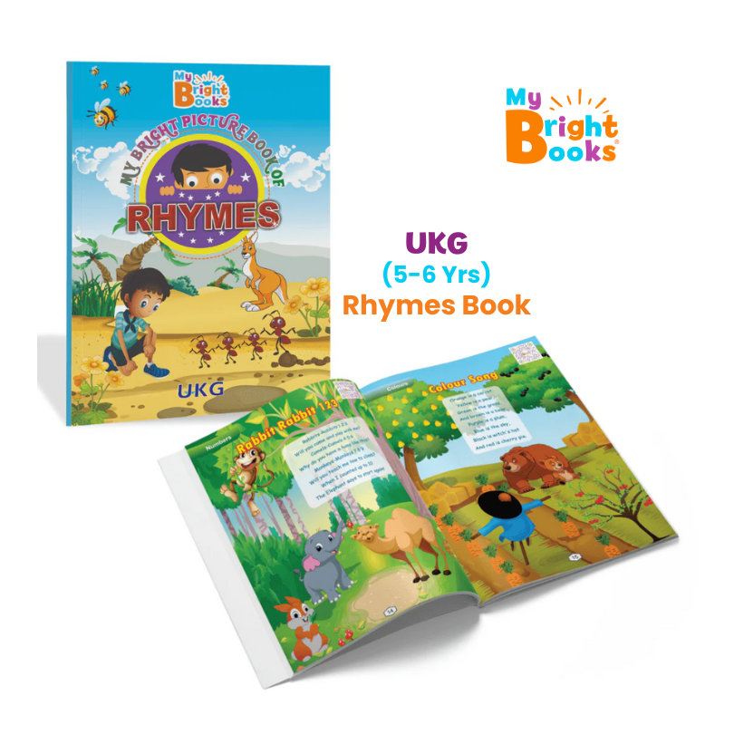 Preschool Books for UKG - My Bright Picture Book of Rhymes