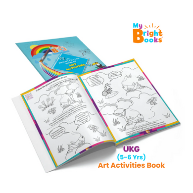 Preschool Books for UKG - My Bright Picture Book of Art Activities