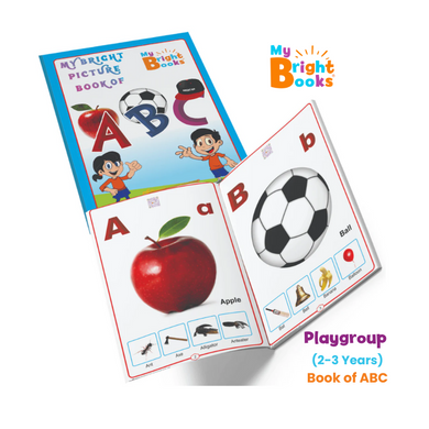 Preschool Books for Playgroup - My Bright Picture Book of ABC