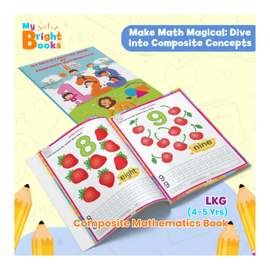 Preschool Books for LKG - Bright Book of Composite Mathematics