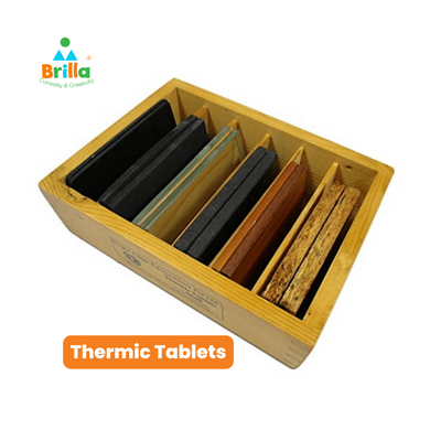 Montessori Materials - Thermic Tablets for Sensory Development | Toys