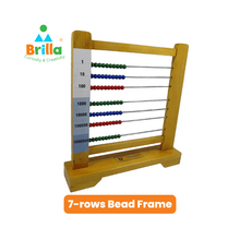 Load image into Gallery viewer, Montessori Materials - 7-Row Bead Frame for Math Learning &amp; STEM
