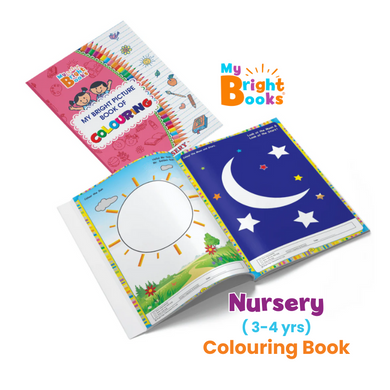 Preschool Books for Nursery - My Bright Picture Book of Colouring