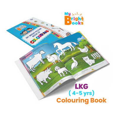 Preschool Books for LKG - My Bright Picture Book of Coloring