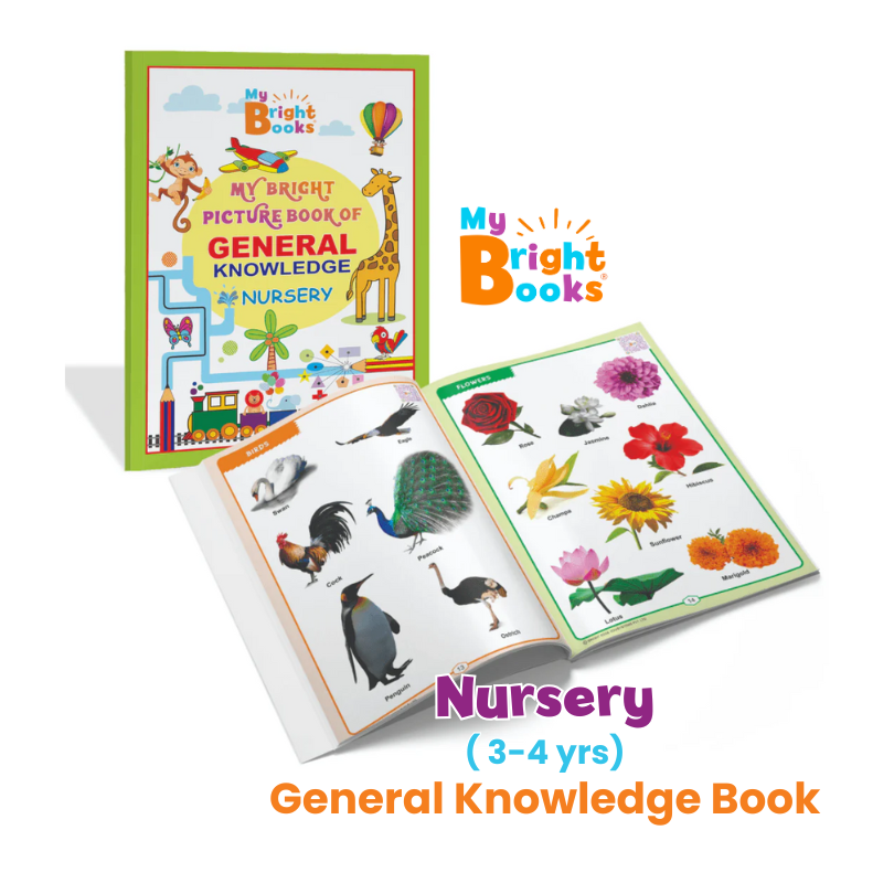 Preschool Books for Nursery-My Bright Picture Book of General Knowledge.