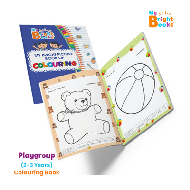Preschool Books for Playgroup - My Bright Picture Book of Colouring