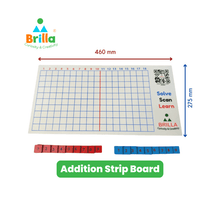 Load image into Gallery viewer, Montessori Materials - Addition Strip Board for Kids Learning
