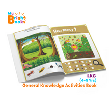 Load image into Gallery viewer, Preschool Books for LKG - Bright Book of General Knowledge Activities.
