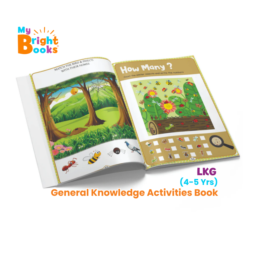 Preschool Books for LKG - Bright Book of General Knowledge