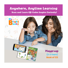 Load image into Gallery viewer, Preschool Books for Playgroup - My Bright Book of 123 - Brilla: One-Stop Solution for Preschool Resources
