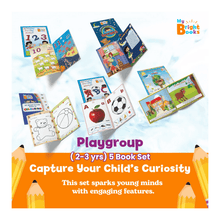 Load image into Gallery viewer, Preschool Books for Playgroup Book Set - T2 | Preschool Books - Brilla: One-Stop Solution for Preschool Resources
