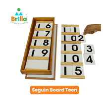 Load image into Gallery viewer, Montessori Materials: Montessori Seguin Board Teen for Early Learning
