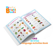 Load image into Gallery viewer, Preschool Books for UKG Level - My Bright Book of Language Activity
