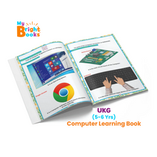 Load image into Gallery viewer, Preschool Books for UKG - My Bright Picture Book of Computer Learning.
