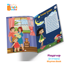 Load image into Gallery viewer, Preschool Books for Playgroup - Bright Picture Book of Toddler Rhymes. - Brilla: One-Stop Solution for Preschool Resources
