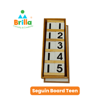 Load image into Gallery viewer, Montessori Materials: Montessori Seguin Board Teen for Early Learning
