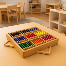Load image into Gallery viewer, Montessori Materials - Premium Wooden Tertiary Color Tablets for Kids
