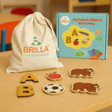 Load image into Gallery viewer, Montessori Materials - Wooden Alphabet Cards (72 pcs) Learning Toy

