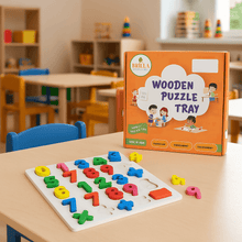 Load image into Gallery viewer, Wooden Puzzle - Learning Educational Number Chunky Puzzle for Kids. - Brilla: One-Stop Solution for Preschool Resources
