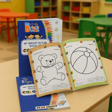 Load image into Gallery viewer, Preschool Books for Playgroup - My Bright Picture Book of Colouring. - Brilla: One-Stop Solution for Preschool Resources
