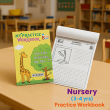 Load image into Gallery viewer, Preschool Books for Nursery - My Practice Workbook. - Brilla: One-Stop Solution for Preschool Resources
