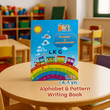 Load image into Gallery viewer, Preschool Books for LKG - Alphabet &amp; Pattern Writing (Activity Book). - Brilla: One-Stop Solution for Preschool Resources

