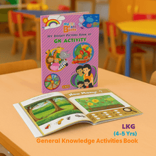 Load image into Gallery viewer, Preschool Books for LKG - Bright Book of General Knowledge Activities. - Brilla: One-Stop Solution for Preschool Resources

