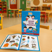 Load image into Gallery viewer, Preschool Books for LKG - Read with Phonics Picture Book. - Brilla: One-Stop Solution for Preschool Resources
