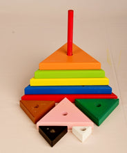 Load image into Gallery viewer, Build A Tower Stacking Tower for Kids
