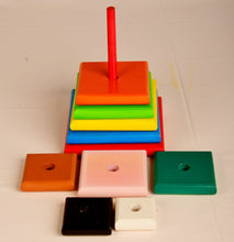 Load image into Gallery viewer, Build A Tower Stacking Tower for Kids
