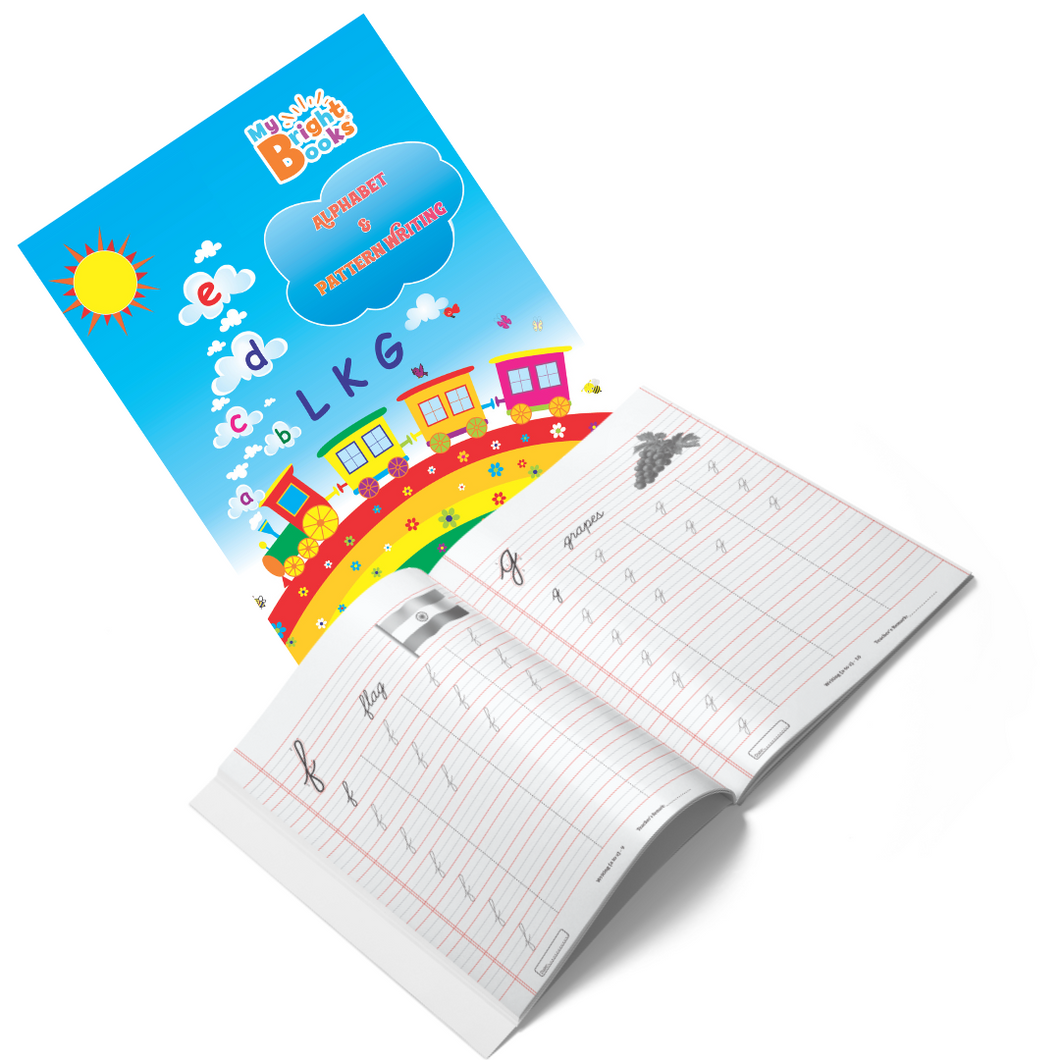 LKG- ALPHABET & PATTERN WRITING (ACTIVITY  BOOK)