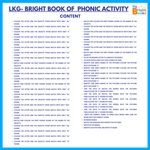 Load image into Gallery viewer, LKG - Bright Book of Phonics Activity
