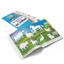 Load image into Gallery viewer, MY BRIGHT PICTURE BOOK OF COLORING- LKG
