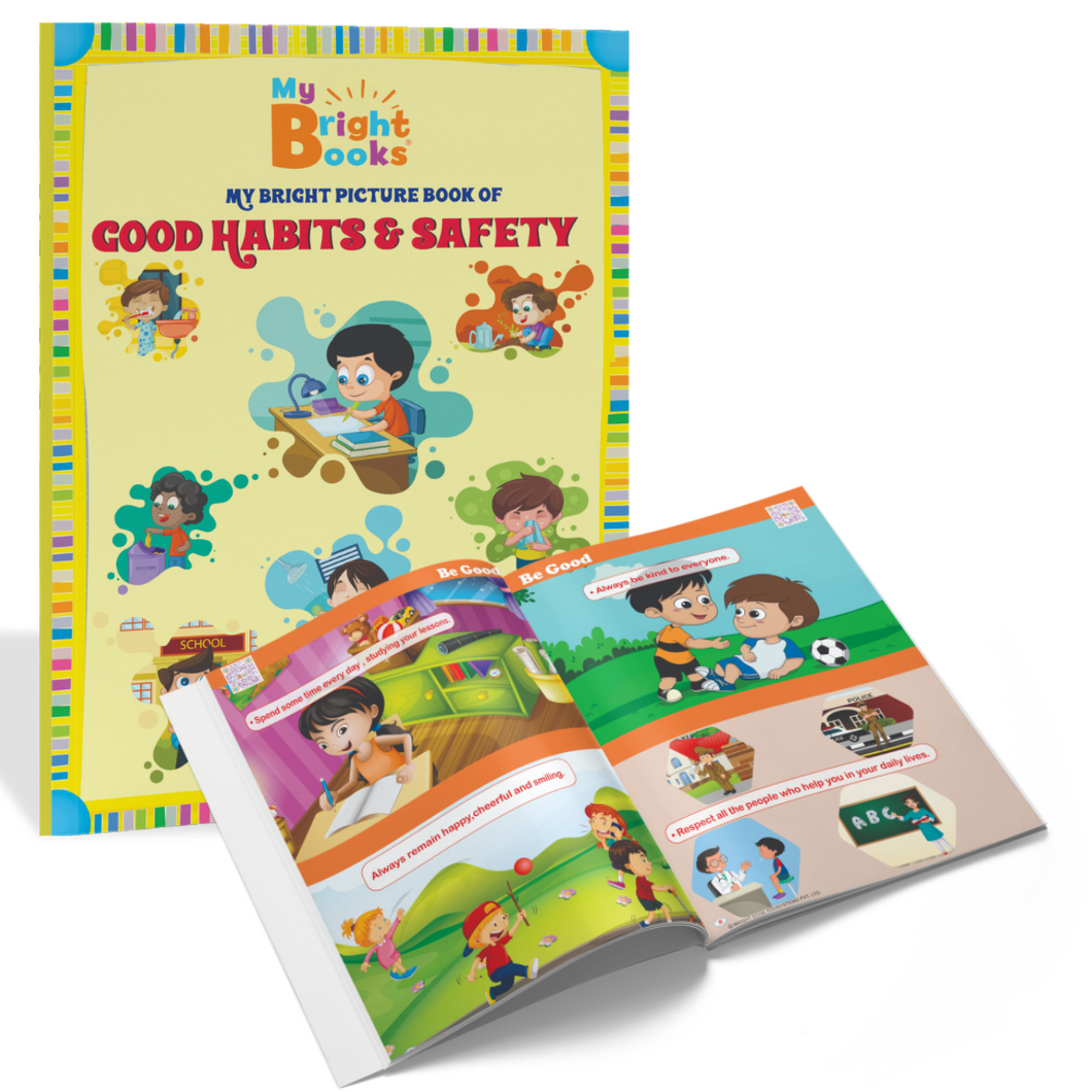 LKG- BRIGHT PICTURE BOOK OF GOOD HABITS AND SAFETY