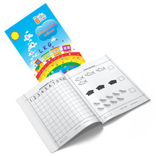 Load image into Gallery viewer, LKG - Bright Book of Number Tracing (Activity Book)
