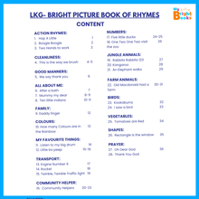 Load image into Gallery viewer, LKG - Bright Picture Book of Rhymes
