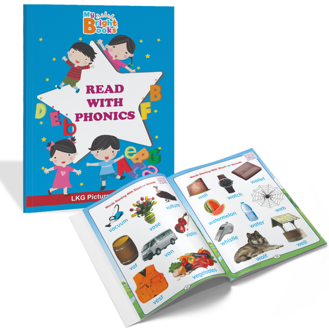 LKG- READ WITH PHONICS PICTURE BOOK