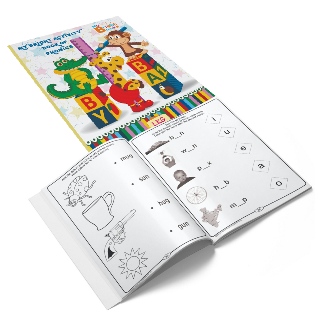 LKG- BRIGHT BOOK OF PHONIC ACTIVITY