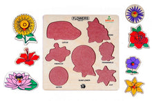 Load image into Gallery viewer, Wooden Educational Puzzle - Learning Flowers with Scan &amp; Learn
