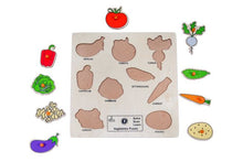 Load image into Gallery viewer, Wooden Educational Puzzle - Learning Vegetables with Scan &amp; Learn
