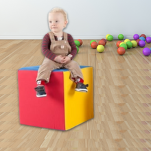 Load image into Gallery viewer, Brilla Soft Play Cube (Indoor Activity Equipments) for Toddlers
