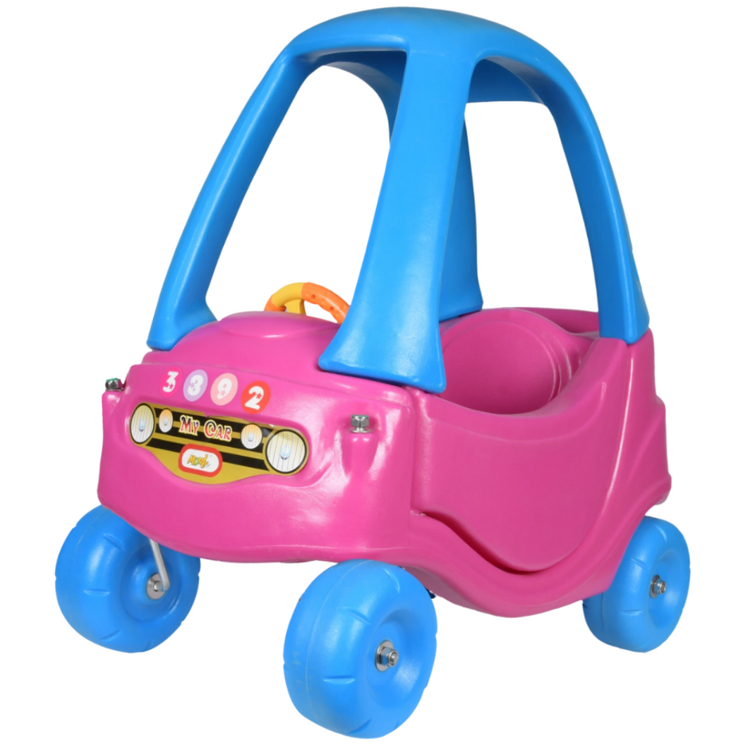 Large Plastic Ride-On Toy Car - Single Seater