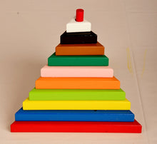 Load image into Gallery viewer, Build A Tower Stacking Tower for Kids
