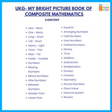 Load image into Gallery viewer, UKG - My Bright Picture Book of Composite Mathematics
