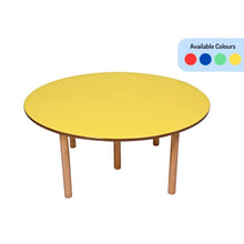 Load image into Gallery viewer, Brilla Wooden Montessori/Activity Table (8-10 Seater - Round shape) for Preschools
