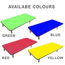 Load image into Gallery viewer, Brilla Wooden Montessori/Activity Chowki (6 Seater) for Preschools - Brilla: One-Stop Solution for Preschool Resources
