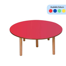 Load image into Gallery viewer, Montessori Materials - Durable Wooden Round Table for Kids 2-6 yrs - Brilla: One-Stop Solution for Preschool Resources
