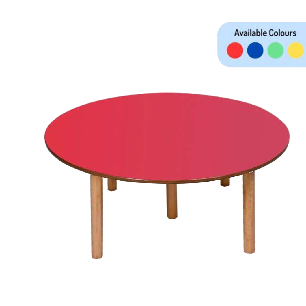 Montessori Materials - Durable Wooden Round Table for Kids 2-6 yrs - Brilla: One-Stop Solution for Preschool Resources